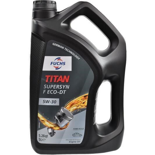 Fuchs FTSUPERSYNFECODT5W304L Engine oil Fuchs Titan Supersyn F Eco-Dt 5W-30, 4L FTSUPERSYNFECODT5W304L FTSUPERSYNFECODT5W304L Fuchs Engine oil Fuchs Titan Supersyn F Eco-Dt 5W-30, 4L