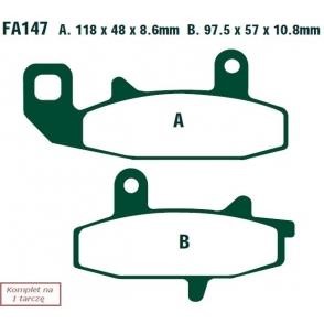 FA147 EBC Disc brake pad set