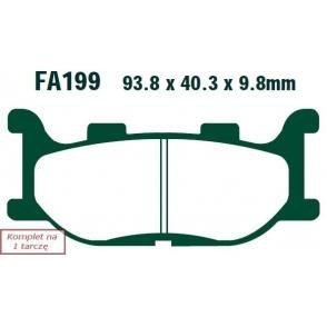 FA199 EBC Brake pad set