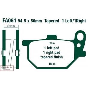 FA061 EBC Disc brake pad set