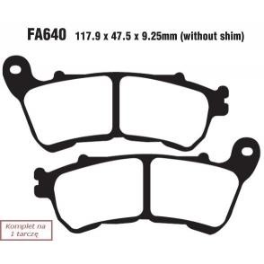 FA640HH EBC Disc brake pad set