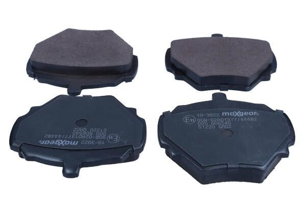 Brake pad kit MG MGB: 193922 Maxgear Brake pad set