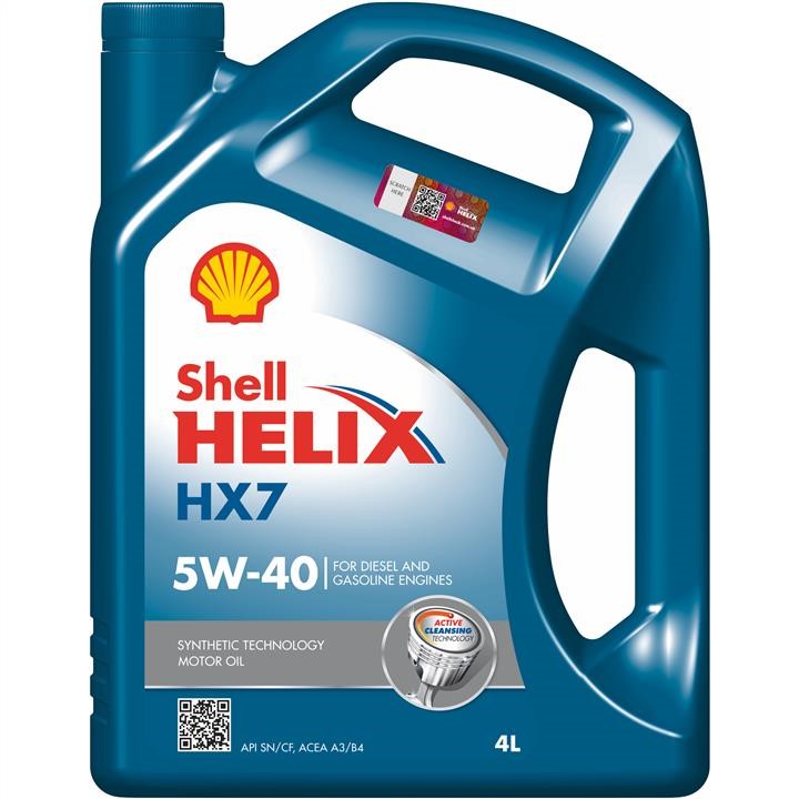 SHELLHX75W404L Shell Engine oil Shell Helix HX7 5W-40, 4L