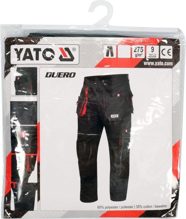 YT8026 Yato Work pants black size m/48