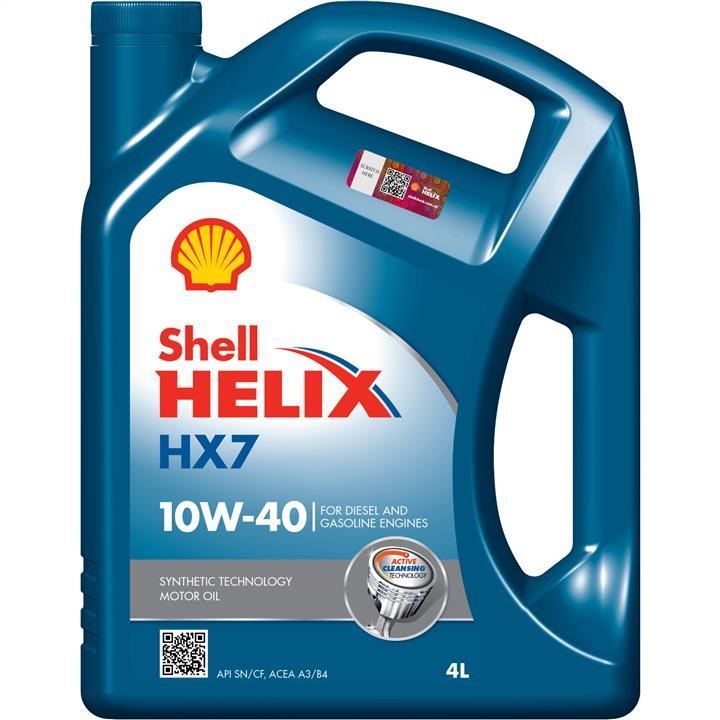 SHELLHX710W404L Shell Engine oil Shell Helix HX7 10W-40, 4L