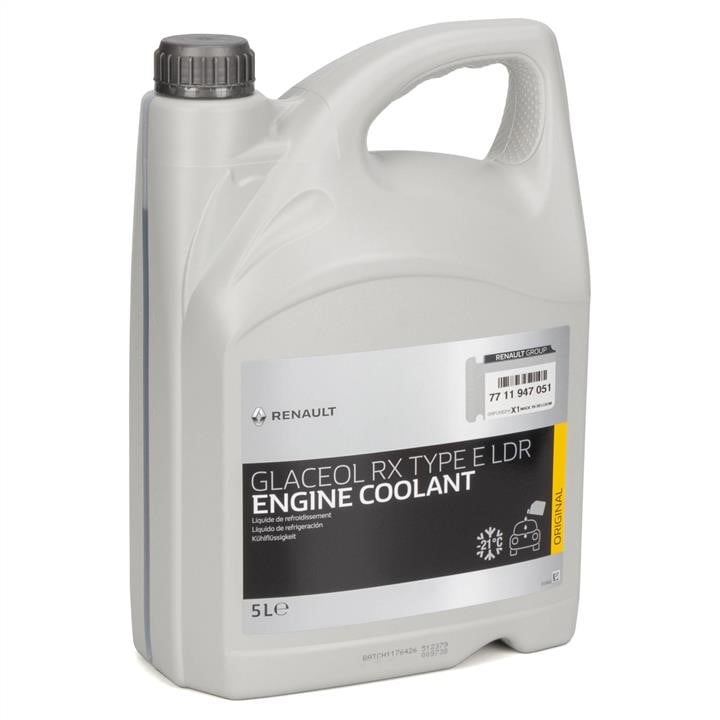 7711947051 Renault Antifreeze Renault Glaceol RX Type E LDR Blue -21°C, 5 L
