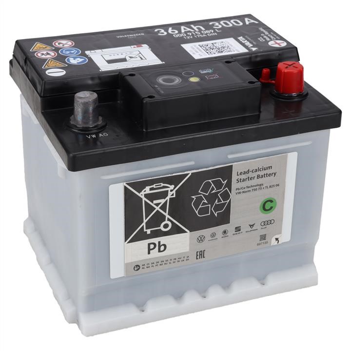 Accumulator battery Seat: 000915089C VAG Rechargeable battery