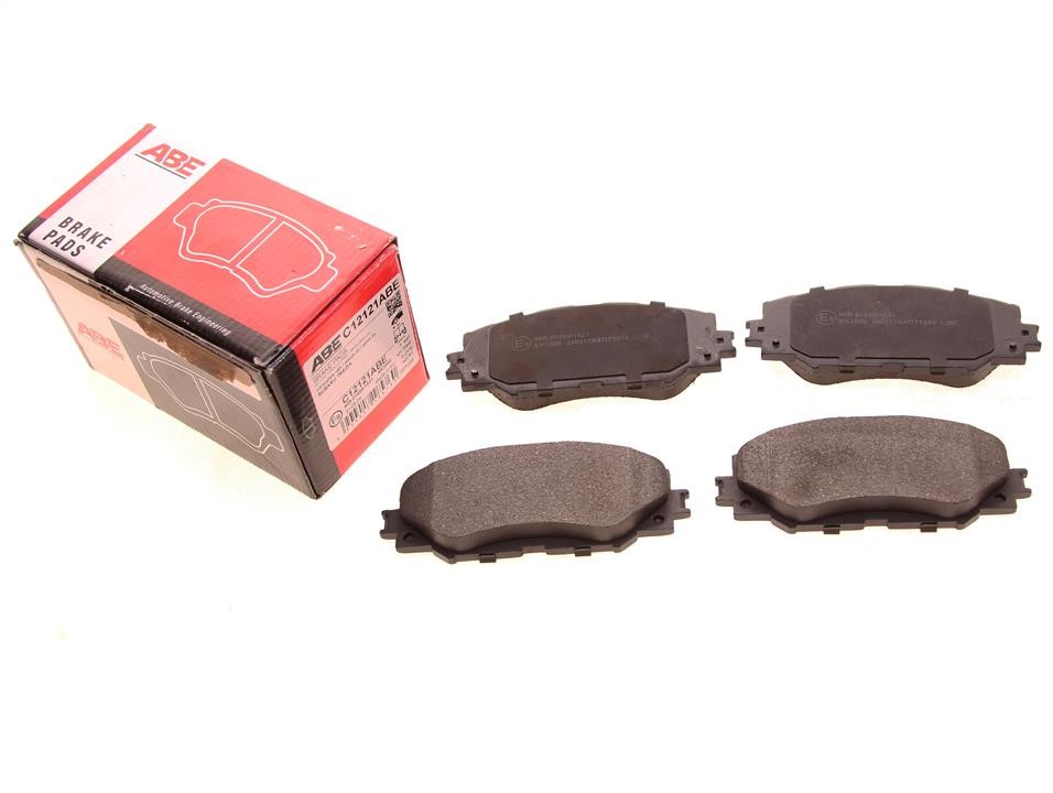 Front disc brake pads, set ABE C12121ABE