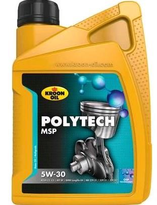 37399 Kroon oil Engine oil Kroon oil Poly Tech MSP 5W-30, 1L