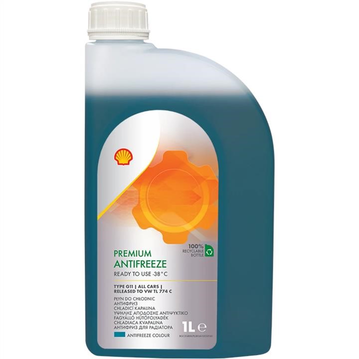 5901060010327 Shell Antifreeze PREMIUM ANTIFREEZE DILUTED, 1 l