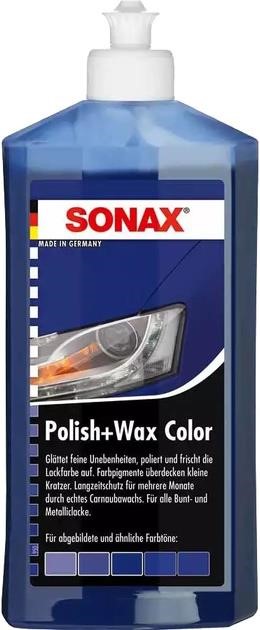 296200 Sonax SONAX Polish & Wax Color blue, 500 ml