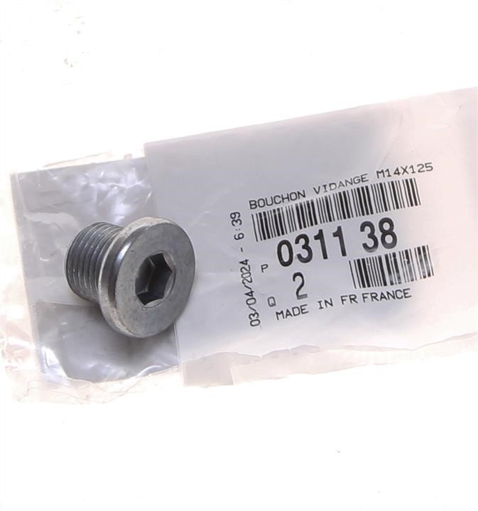 Sump plug Citroen XM: 031138 Citroen/Peugeot Sump plug