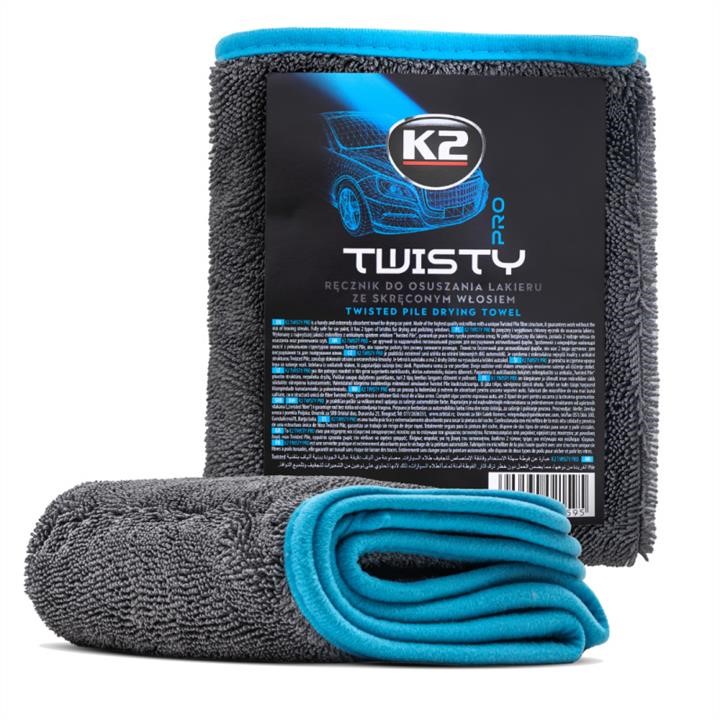 D0224 K2 K2 Twisty Pro Microfiber Paint Drying Towel, 40x60 cm