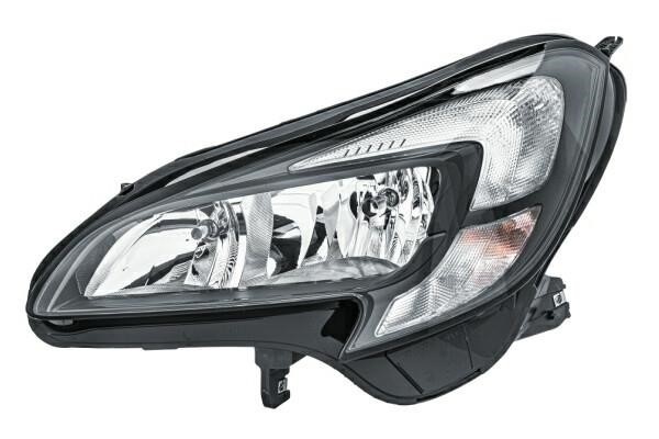Headlight Opel Corsa E: 1EF011830011 Hella Headlight left