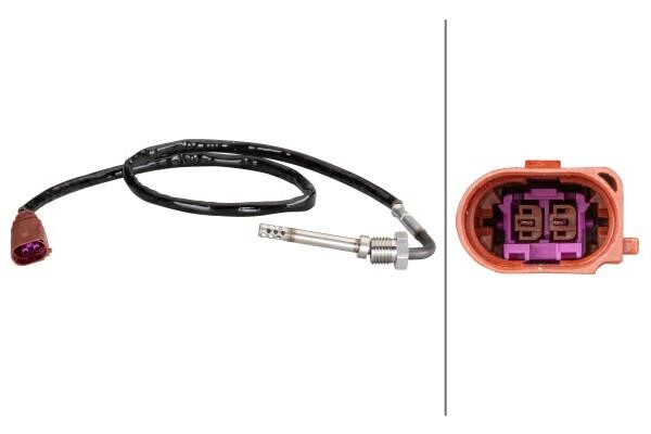 Hella 6PT 010 376-191 Exhaust gas temperature sensor 6PT010376191 6PT010376191 Hella Exhaust gas temperature sensor