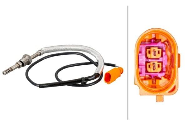 Hella 6PT 010 376-211 Exhaust gas temperature sensor 6PT010376211 6PT010376211 Hella Exhaust gas temperature sensor