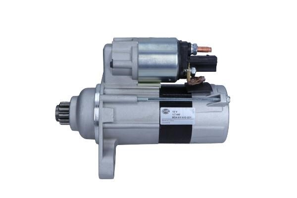Engine starter motor Skoda Rapid: 8EA011612221 Hella Starter