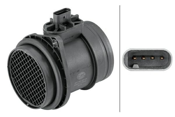 Mass airflow sensor Mini Cooper: 8ET358095451 Hella Mass air flow sensor