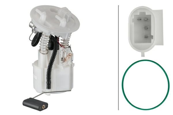 Fuel pump module Renault Megane: 8TF358106791 Hella Fuel pump