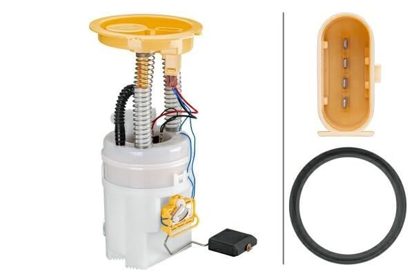 Fuel-supply module Mercedes B-Class: 8TF358146091 Hella Fuel pump