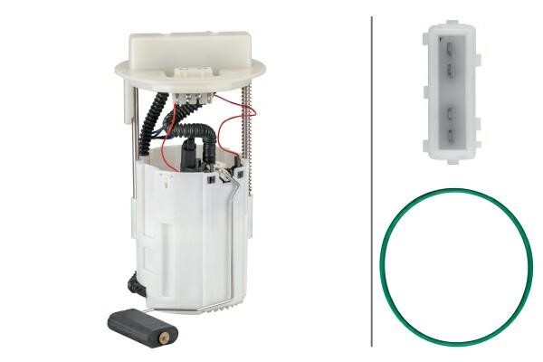 Fuel pump module Fiat Scudo: 8TF358146221 Hella Fuel pump
