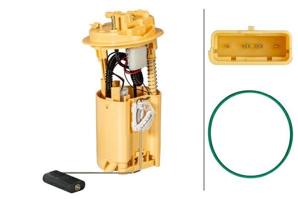 Fuel feed unit Citroen Xsara: 8TF358146491 Hella Fuel pump