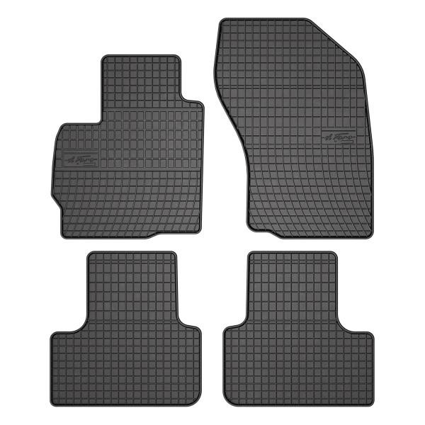 Car foot mats Citroen: 0480 Frogum Interior mats Frogum rubber black for Peugeot 4008 (2012-)