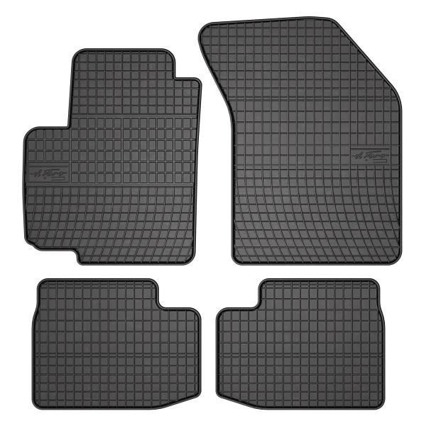 Car foot mats Fiat: 0600 Frogum Interior mats Frogum rubber black for Suzuki Sx4 (2006-2014)