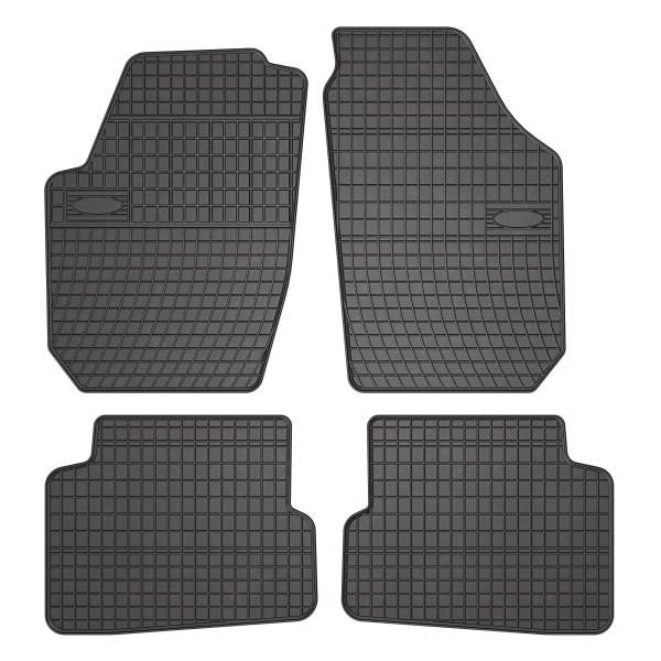 0017 Frogum Interior mats Frogum rubber black for Skoda Fabia (2007-2014)