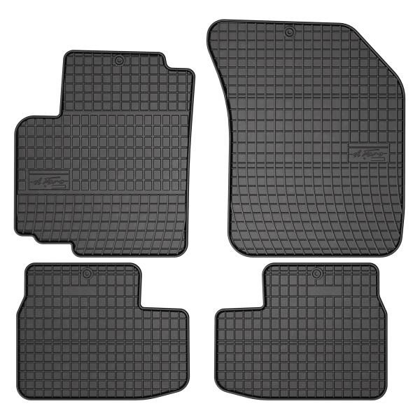 Car foot mats Suzuki: 0603 Frogum Interior mats Frogum rubber black for Suzuki Splash (2008-2014)
