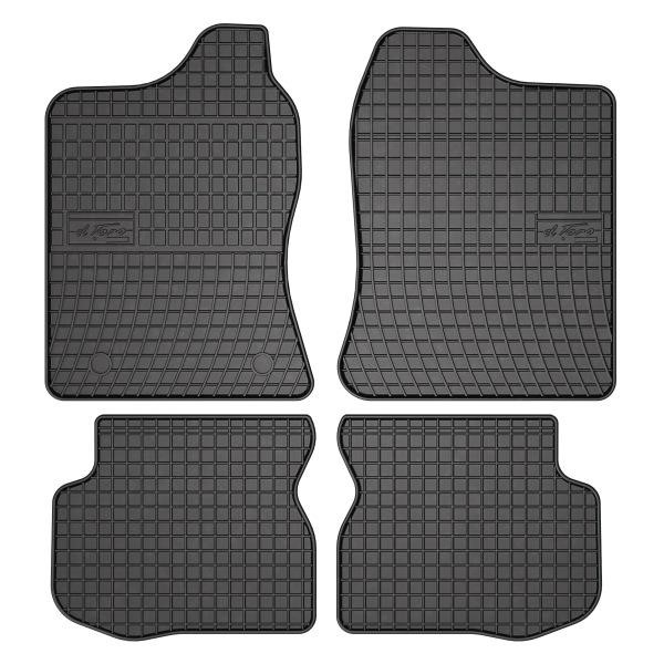 Interior mats Suzuki: 0604 Frogum Interior mats Frogum rubber black for Suzuki Jimny (1998-)