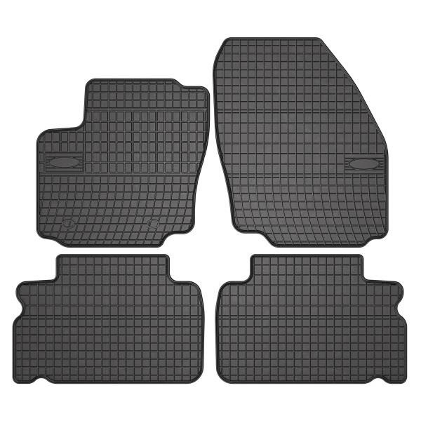 Car foot mats Ford: 0304 Frogum Interior mats Frogum rubber black for Ford S-max (2006-2015)
