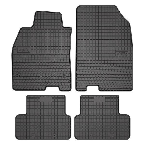 Interior mats Renault: 0755 Frogum Interior mats Frogum rubber black for Renault Fluence (2009-)