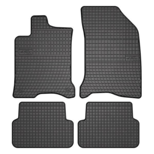 0756 Frogum Interior mats Frogum rubber black for Renault Laguna (2001-2007)
