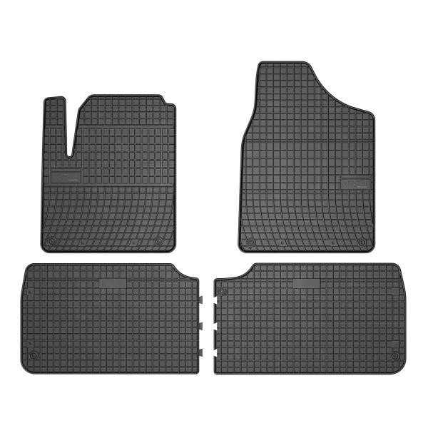 Interior mats Seat: 0311 Frogum Interior mats Frogum rubber black for Volkswagen Sharan (1995-2010)