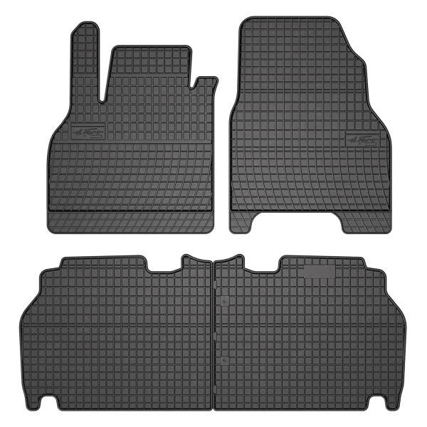 07831 Frogum Interior mats Frogum rubber black for Renault Kangoo (2008-)
