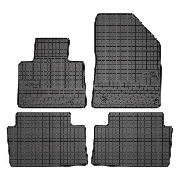 Interior mats Citroen: 0644 Frogum Interior mats Frogum rubber black for Citroen C5 (2008-)