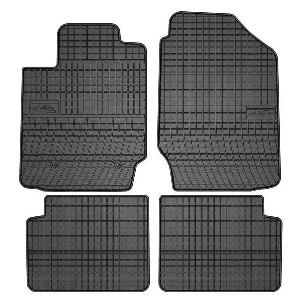 Interior mats Toyota Corolla: 0801 Frogum Interior mats Frogum rubber black for Toyota Corolla (2001-2006)