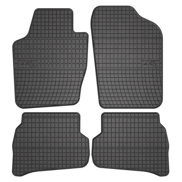 0394 Frogum Interior mats Frogum rubber black for Volkswagen Polo (2009-)