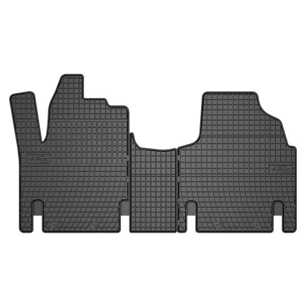Car foot mats Citroen Jumpy: 0650 Frogum Interior mats Frogum rubber black for Citroen Jumpy (1994-2006)