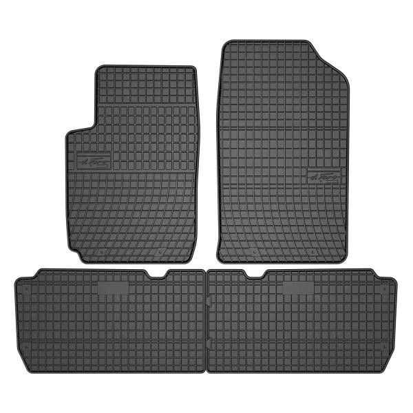 Car foot mats Citroen: 0652 Frogum Interior mats Frogum rubber black for Citroen Xsara picasso (2000-2008)