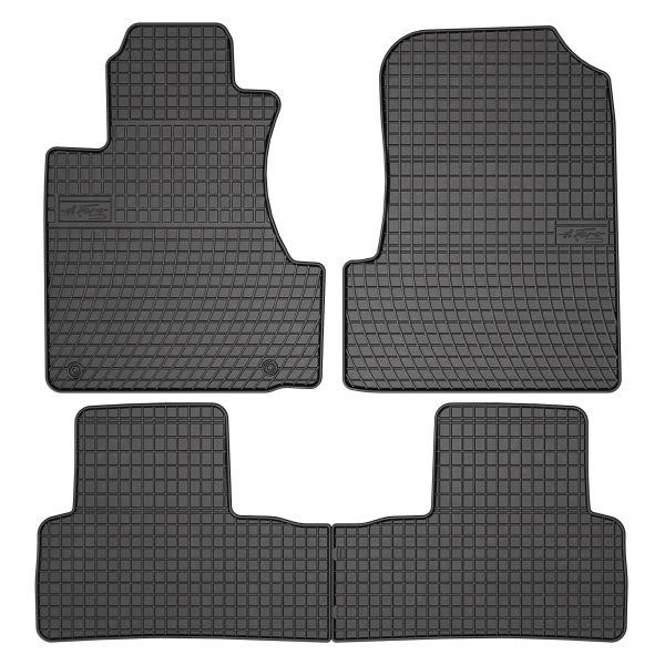 Interior mats Honda CRV: 0831 Frogum Interior mats Frogum rubber black for Honda Cr-v (2007-2011)