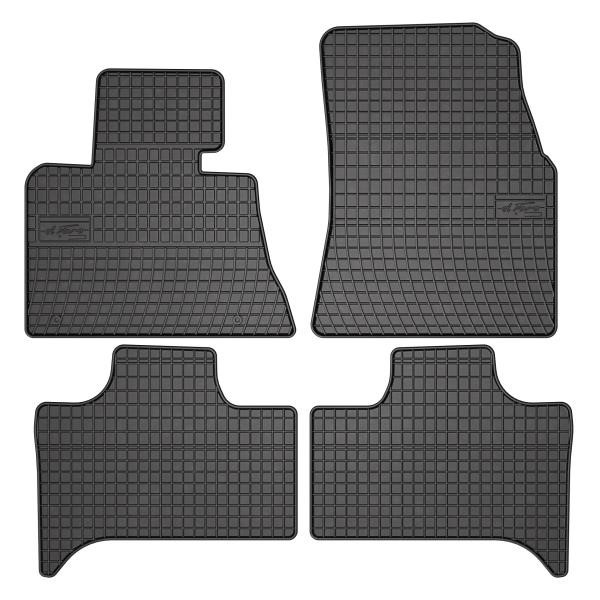 Car foot mats BMW X5: 0664 Frogum Interior mats Frogum rubber black for BMW X5 (1999-2006)