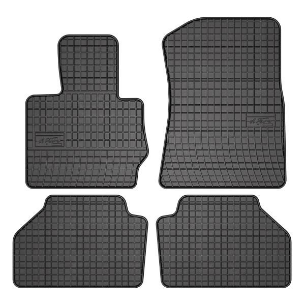Car foot mats BMW X4: 0665 Frogum Interior mats Frogum rubber black for BMW X3 (2010-2016)