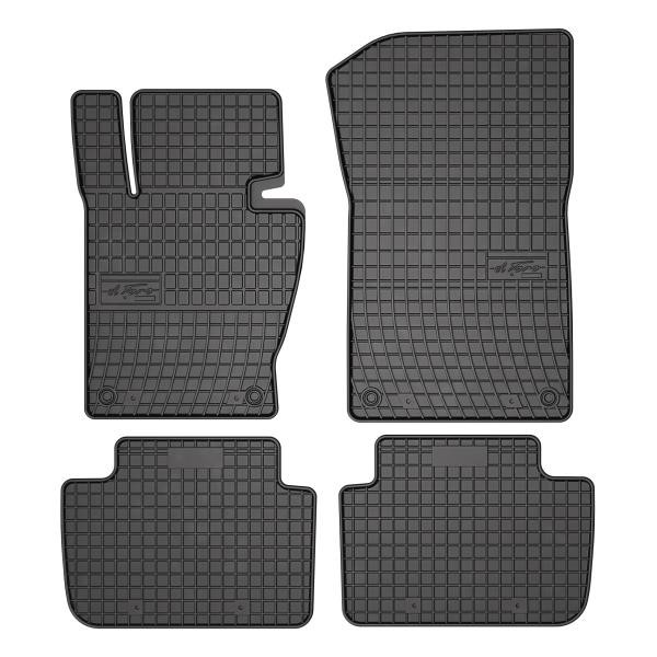 Interior mats BMW X3: 0667 Frogum Interior mats Frogum rubber black for BMW X3 (2003-2010)