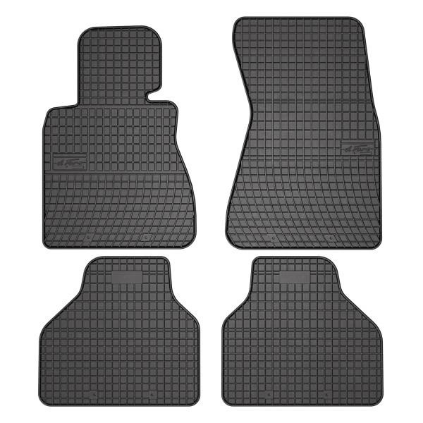 Interior mats BMW 7 series: 0671 Frogum Interior mats Frogum rubber black for BMW 7-series long (2002-2008)