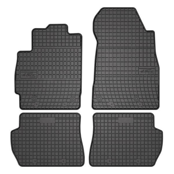 0864 Frogum Interior mats Frogum rubber black for Mazda 2 (2007-2014)