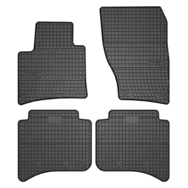 0407 Frogum Interior mats Frogum rubber black for Volkswagen Touareg (2010-)
