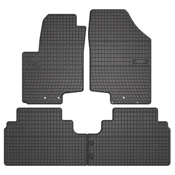 0420 Frogum Interior mats Frogum rubber black for KIA Venga (2009-)