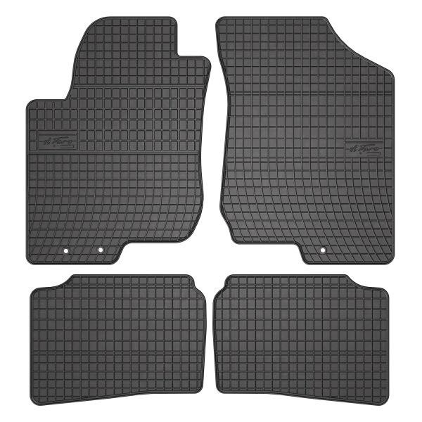 Car foot mats KIA Ceed (Kia Ceed): 0421 Frogum Interior mats Frogum rubber black for KIA Cee'd (2006-2012)